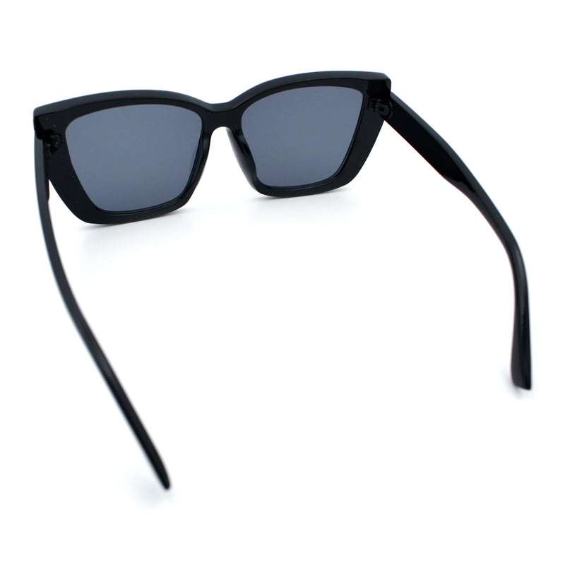 Womens Classic 90s Squared Oversize Butterfly Designer Fashion Sunglasses