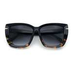 Womens Classic 90s Squared Oversize Butterfly Designer Fashion Sunglasses