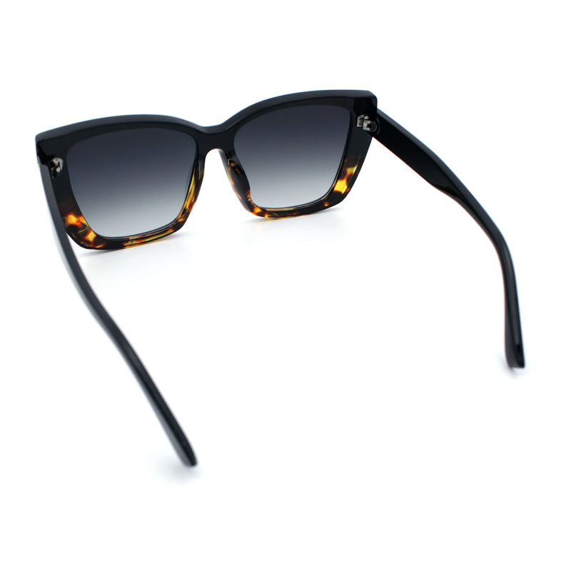 Womens Classic 90s Squared Oversize Butterfly Designer Fashion Sunglasses