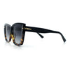Womens Classic 90s Squared Oversize Butterfly Designer Fashion Sunglasses