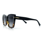Womens Classic 90s Squared Oversize Butterfly Designer Fashion Sunglasses