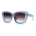 Womens Classic 90s Squared Oversize Butterfly Designer Fashion Sunglasses