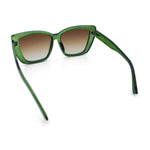 Womens Classic 90s Squared Oversize Butterfly Designer Fashion Sunglasses