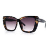Womens Classic 90s Squared Oversize Butterfly Designer Fashion Sunglasses