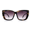 Womens Classic 90s Squared Oversize Butterfly Designer Fashion Sunglasses