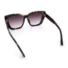 Womens Classic 90s Squared Oversize Butterfly Designer Fashion Sunglasses
