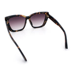 Womens Classic 90s Squared Oversize Butterfly Designer Fashion Sunglasses
