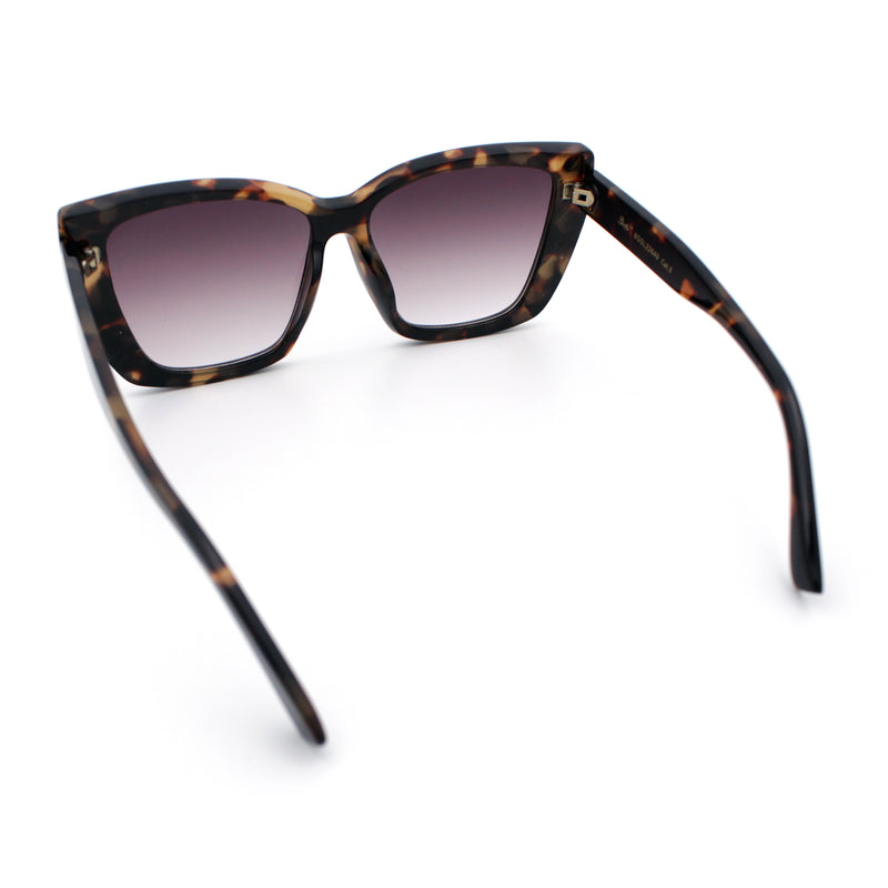 Womens Classic 90s Squared Oversize Butterfly Designer Fashion Sunglasses