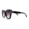 Womens Classic 90s Squared Oversize Butterfly Designer Fashion Sunglasses