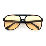 Mens Iconic Large Tear Drop Racer Plastic Fashion Sunglasses