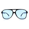 Mens Iconic Large Tear Drop Racer Plastic Fashion Sunglasses