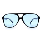 Mens Iconic Large Tear Drop Racer Plastic Fashion Sunglasses
