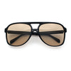 Mens Iconic Large Tear Drop Racer Plastic Fashion Sunglasses