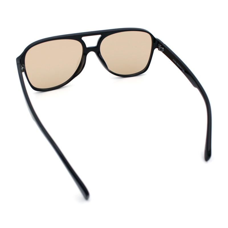 Mens Iconic Large Tear Drop Racer Plastic Fashion Sunglasses