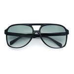 Mens Iconic Large Tear Drop Racer Plastic Fashion Sunglasses