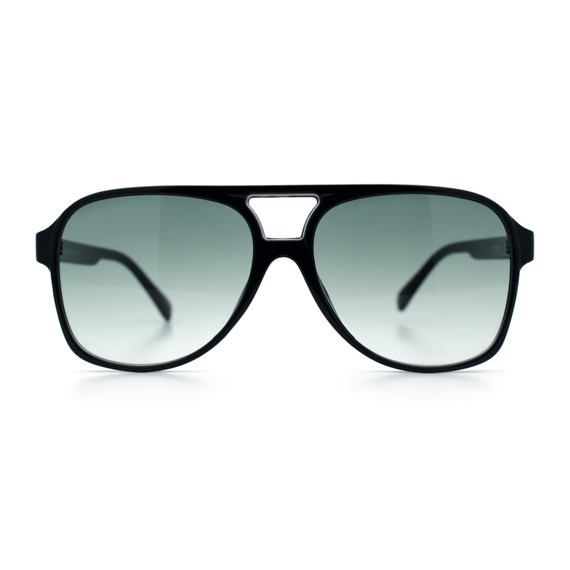 Mens Iconic Large Tear Drop Racer Plastic Fashion Sunglasses