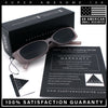 Womens Narrow Rectangle Subtle Cat Eye Retro Plastic Sunglasses