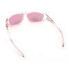 90s Styling Rectangular Fem Color Sport Plastic Wrap Around Sunglasses