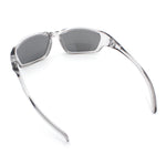 90s Styling Rectangular Fem Color Sport Plastic Wrap Around Sunglasses