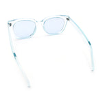 Feminine Simple Clean Minimal Plastic Horn Rim Retro Fashion Sunglasses