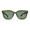 Feminine Simple Clean Minimal Plastic Horn Rim Retro Fashion Sunglasses