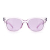 Feminine Simple Clean Minimal Plastic Horn Rim Retro Fashion Sunglasses