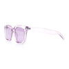 Feminine Simple Clean Minimal Plastic Horn Rim Retro Fashion Sunglasses