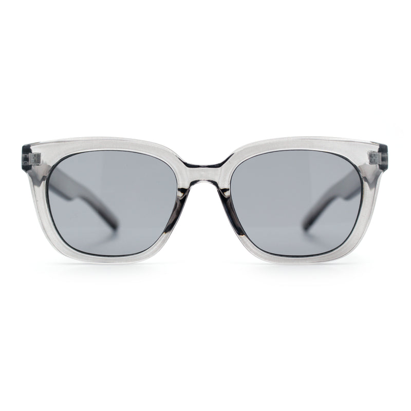 Feminine Simple Clean Minimal Plastic Horn Rim Retro Fashion Sunglasses