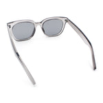 Feminine Simple Clean Minimal Plastic Horn Rim Retro Fashion Sunglasses