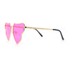 Womens Retro Hippie Hipster Metal Rim Butterfly Shape Sunglasses