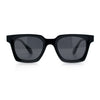 Polarized Beveled Thick Horn Rim Retro Hipster Gentlemanly Sunglasses