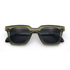Polarized Beveled Thick Horn Rim Retro Hipster Gentlemanly Sunglasses