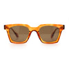 Polarized Beveled Thick Horn Rim Retro Hipster Gentlemanly Sunglasses