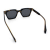 Polarized Beveled Thick Horn Rim Retro Hipster Gentlemanly Sunglasses