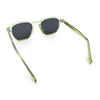 Gentlemanly Keyhole Bridge Thin Horn Rim Hipster Fashion Sunglasses