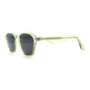 Gentlemanly Keyhole Bridge Thin Horn Rim Hipster Fashion Sunglasses