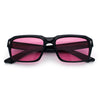Hipster Gentleman Rectangular Mens Retro Vintage Vibe Plastic Sunglasses