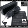 Hipster Gentleman Rectangular Mens Retro Vintage Vibe Plastic Sunglasses