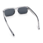 Hipster Gentleman Rectangular Mens Retro Vintage Vibe Plastic Sunglasses