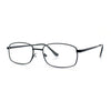 Mens Classic Narrow Rectangle Clear Lens Fashion Eyeglasses