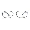 Mens Classic Narrow Rectangle Clear Lens Fashion Eyeglasses