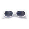 Womens Cheetah Emblem Classic Mod Fashion Thick Plastic Oval Sunglasses