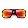 Mens Polarized Antiglare Biker Wrap Around Plastic Sport Sunglasses