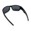 Mens Polarized Antiglare Biker Wrap Around Plastic Sport Sunglasses