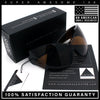Oversized High Temple Wrap Around Shield Rimless Futurism Sunglasses