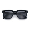 Retro Concave Curved Hipster Horn Rim Plastic Sunglasses
