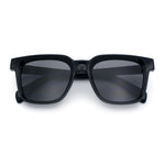 Retro Concave Curved Hipster Horn Rim Plastic Sunglasses