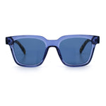 Retro Concave Curved Hipster Horn Rim Plastic Sunglasses