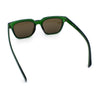 Retro Concave Curved Hipster Horn Rim Plastic Sunglasses