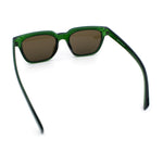 Retro Concave Curved Hipster Horn Rim Plastic Sunglasses